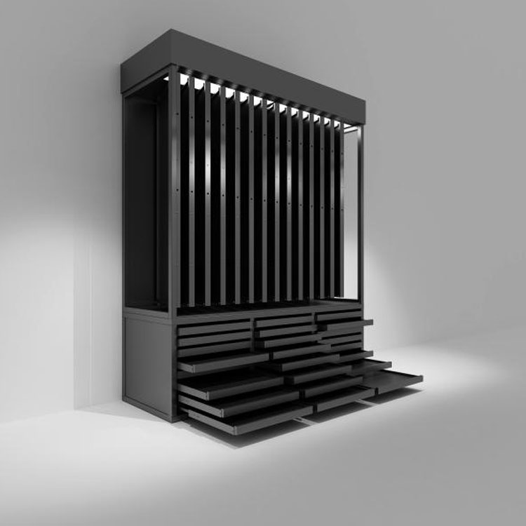 သင့်စတိုးအတွက် Metal Siding Vertical Ceramic Display Rack Shelf ကို အဘယ်ကြောင့် ရွေးချယ်သင့်သနည်း။